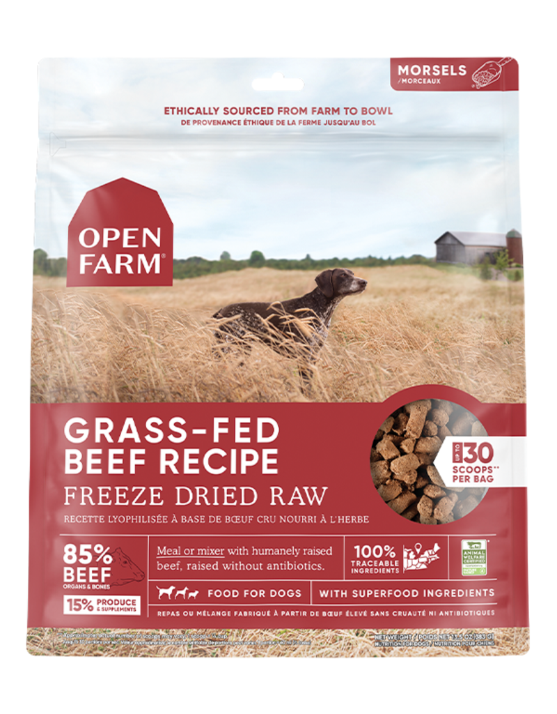 Open Farm Freeze-Dried Beef 13.5