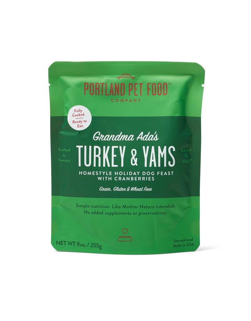 Portland Pet Food Grandma Ada's Turkey & Yams 9oz