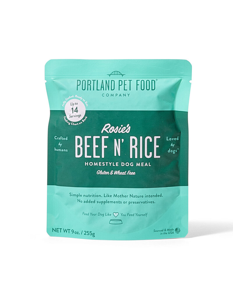 Portland Pet Food Rosie's Beef N' Rice 9oz