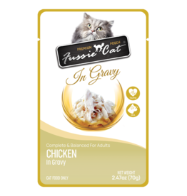 Fussie Cat Chicken in Gravy Pouch 2.47oz