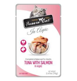Fussie Cat Tuna with Salmon Pouch 2.47oz