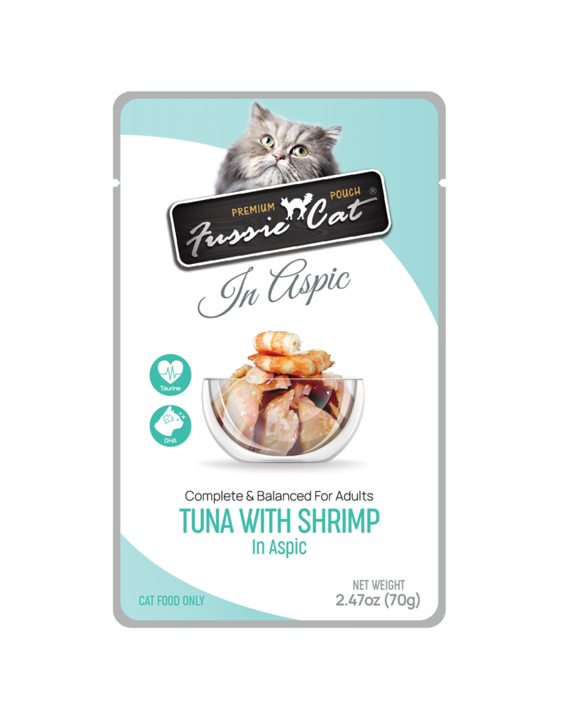 Fussie Cat Tuna with Shrimp Pouch 2.47oz