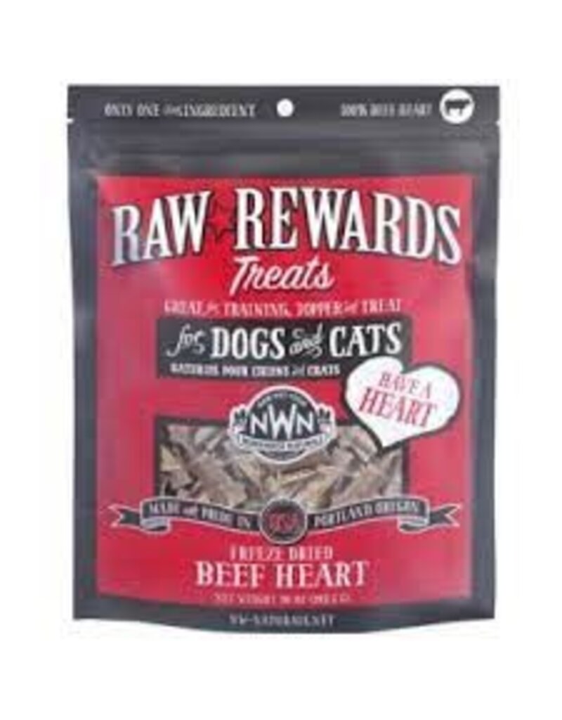 Northwest Naturals Raw Rewards Beef Heart 3oz