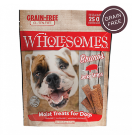 Wholesomes Wholesomes Bruno’s Jerky Strips Bacon 25oz