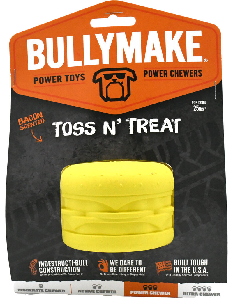 Bullymake Toss N' Treat Cheeseburger