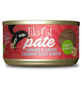 Tiki Cat Grill Pate Sardines & Lobster