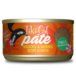 Tiki Cat Grill Pate Mackerel & Sardines 2.8oz