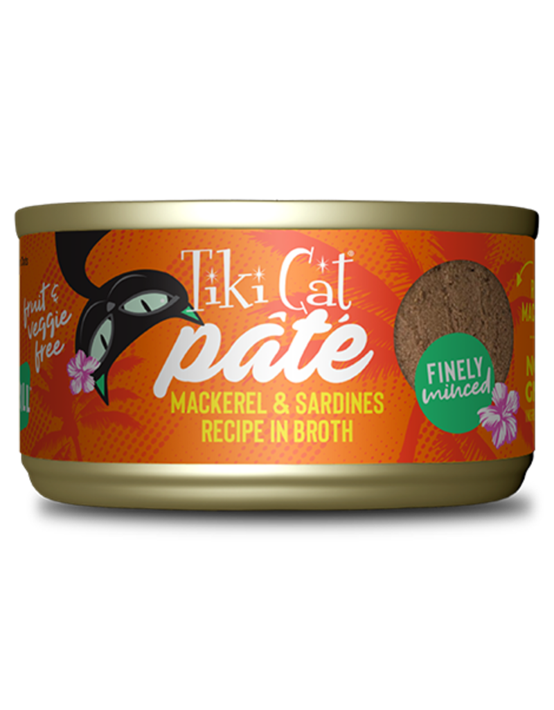 Tiki Cat Grill Pate Mackerel & Sardines 2.8oz
