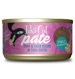 Tiki Cat Grill Pate Tuna & Crab in Tuna Broth 2.8oz