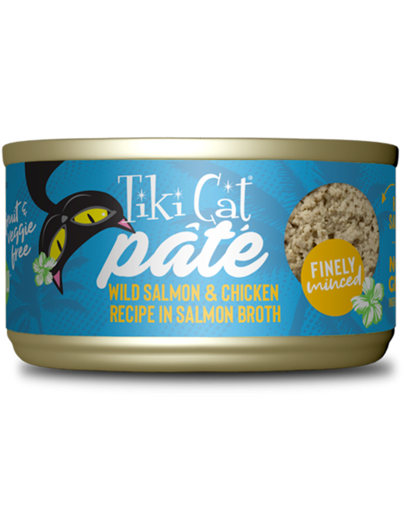 Tiki Cat Luau Pate Wild Salmon & Chicken 2.8oz