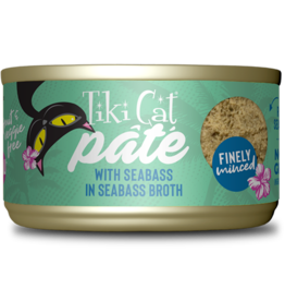 Tiki Cat Luau Pate Seabass 2.8oz