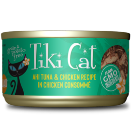 Tiki Cat Luau Ahi Tuna & Chicken 6oz