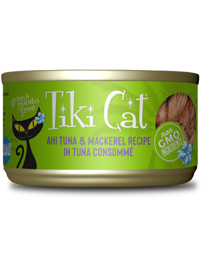 Tiki Cat Luau Ahi Tuna & Mackerel 2.8oz