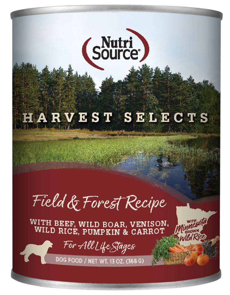 NutriSource NutriSource Harvest Select Field & Forest 13oz