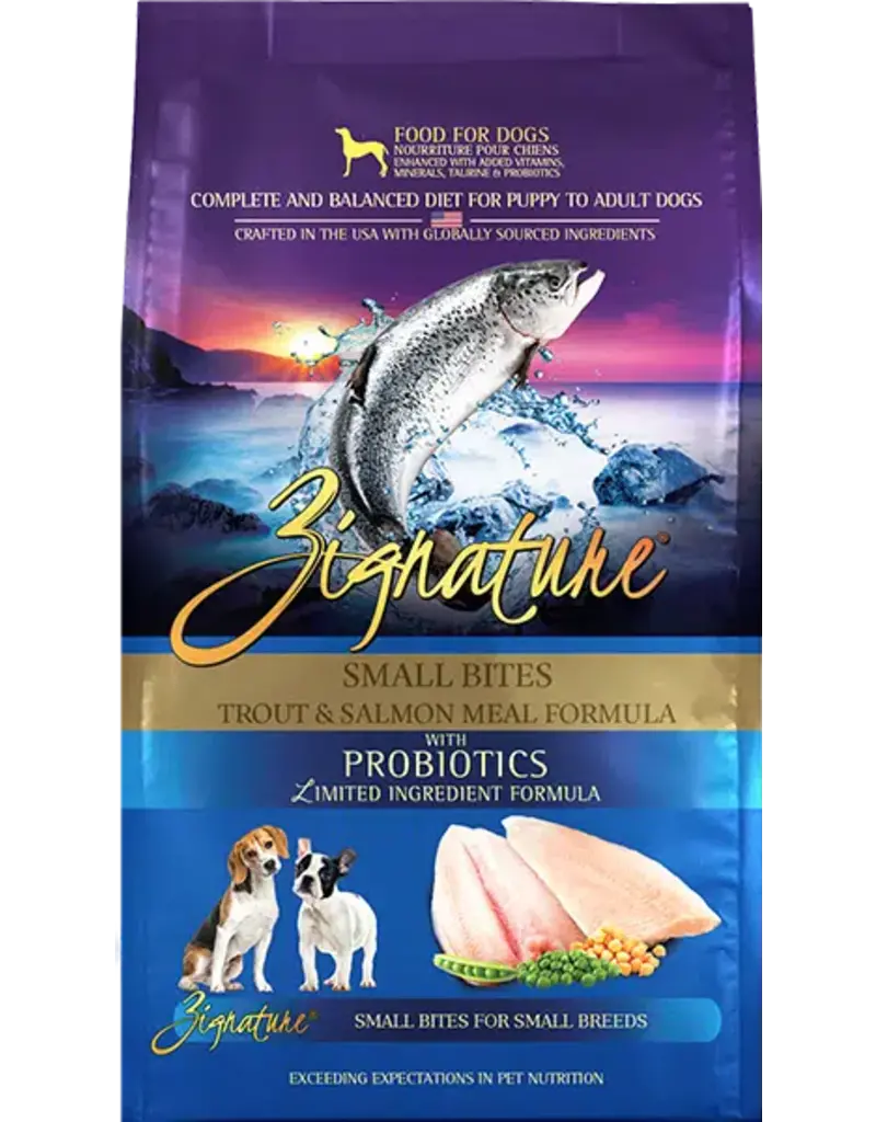 Zignature Small Bites Trout & Salmon Meal