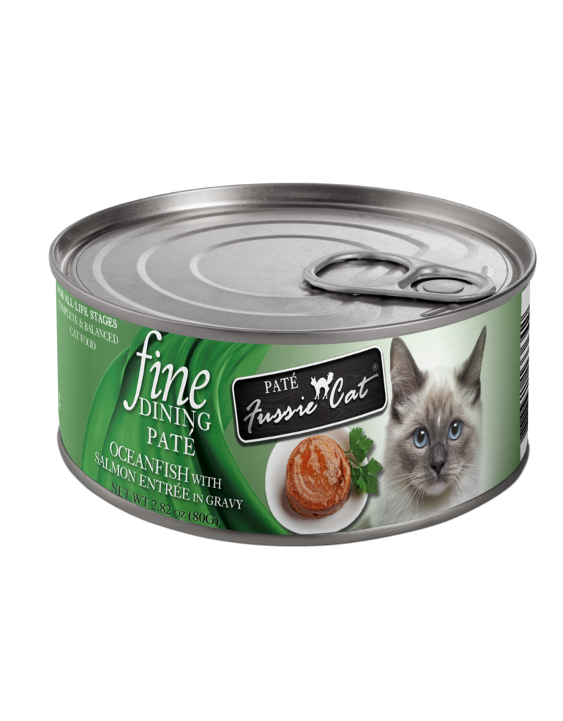 Fussie Cat Fine Dining Oceanfish Salmon 2.82oz