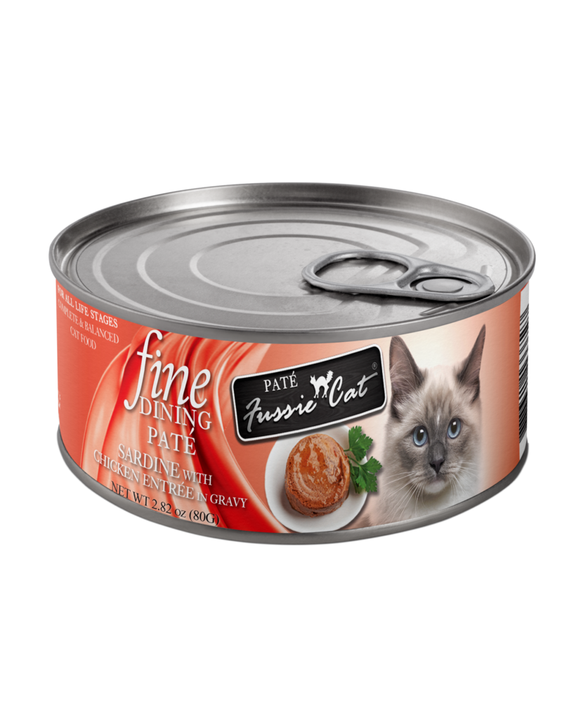 Fussie Cat Fine Dining Sardine Chicken 2.82oz