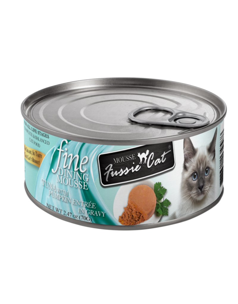 Fussie Cat Fine Dining Tuna Pumpkin 2.47oz
