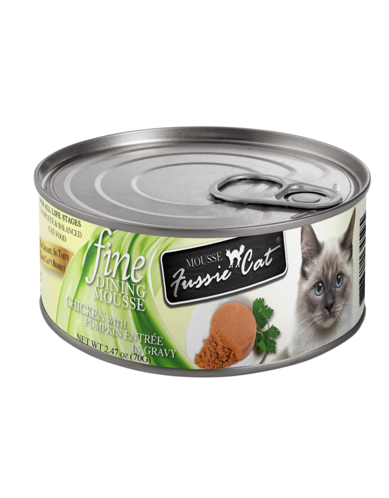 Fussie Cat Fine Dining Chicken Pumpkin 2.47oz