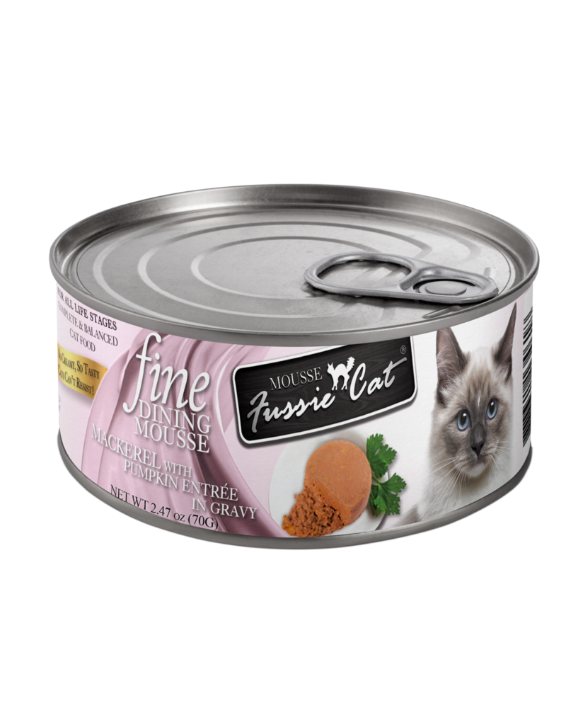 Fussie Cat Fine Dining Mackerel Pumpkin 1.47oz