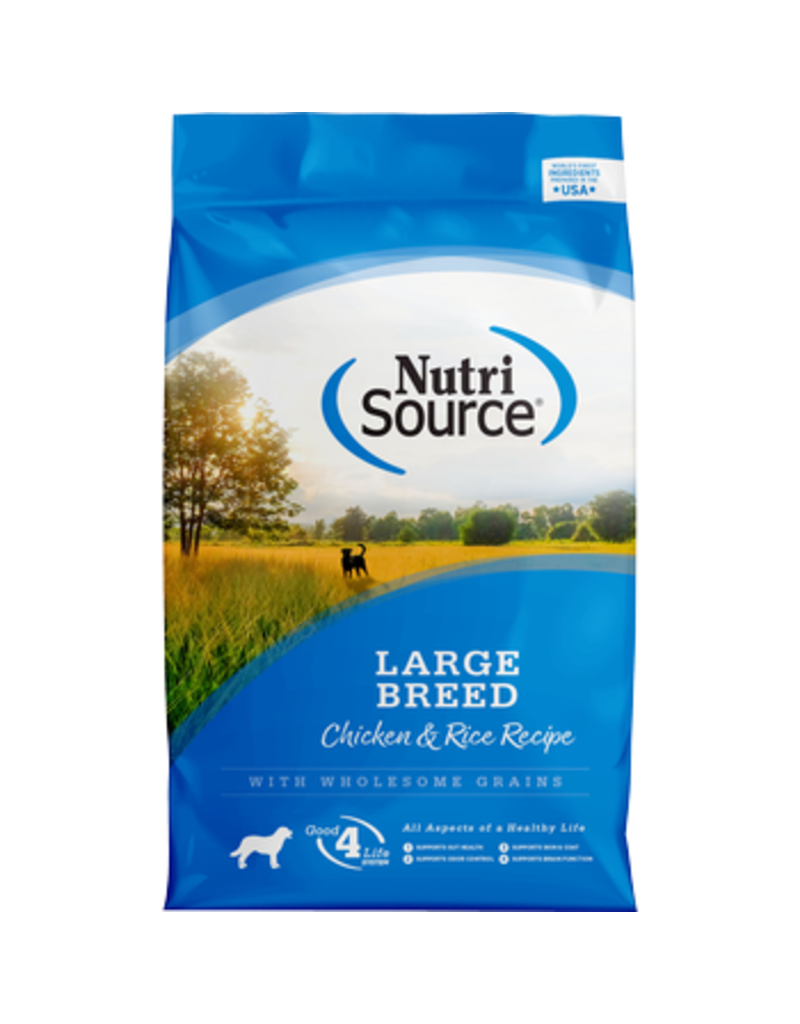 NutriSource Large Breed Chicken & Rice
