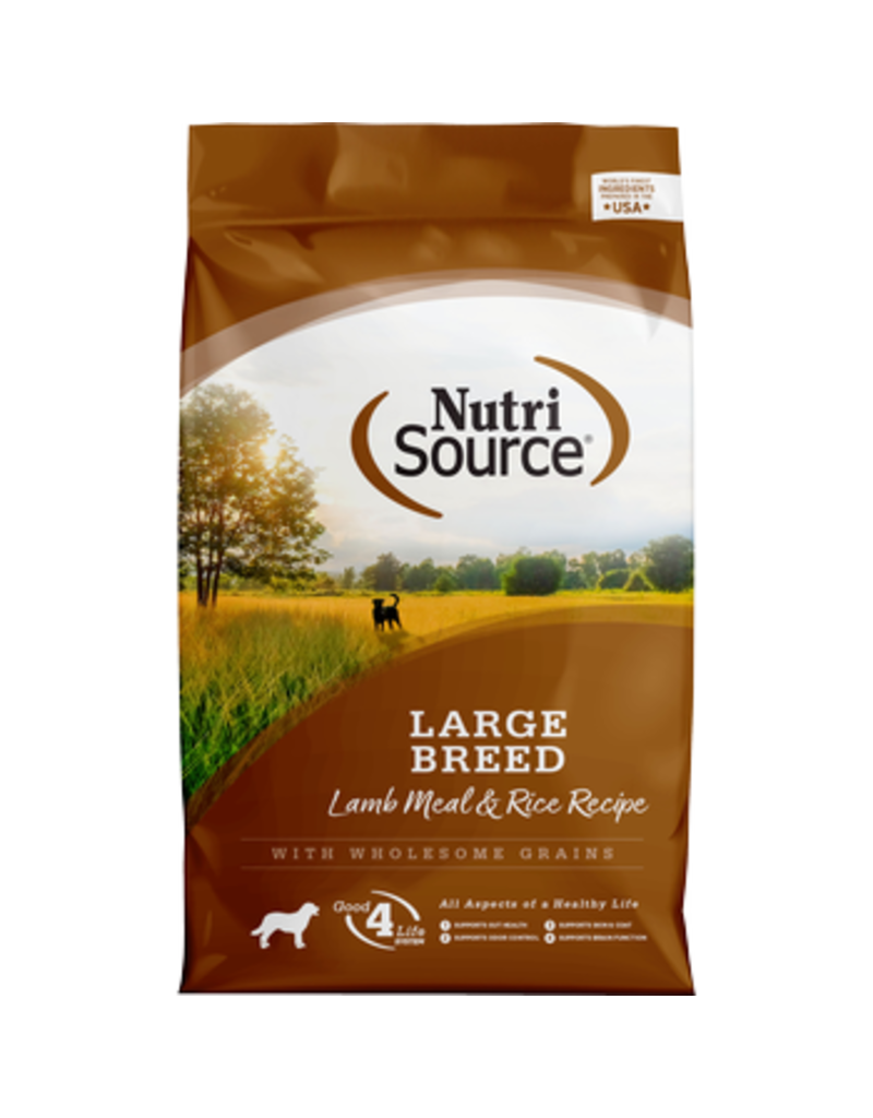 NutriSource Large Breed Lamb & Rice