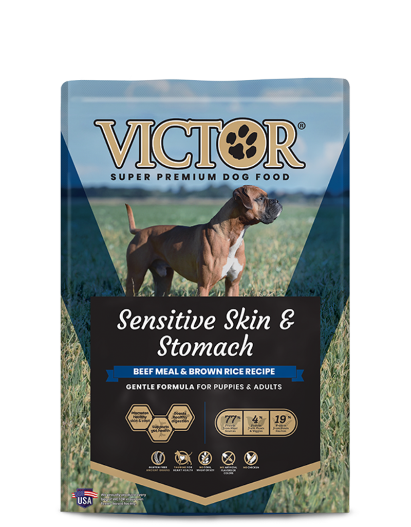 Victor Victor Sensitive Skin Stomach Beef Br Rice