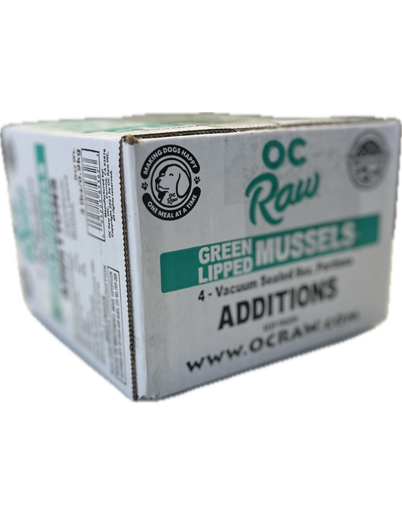 OC Raw OC Raw Green Lipped Mussels Single