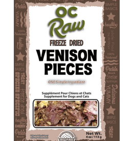 OC Raw OC Raw Freeze Dried Venison 4oz