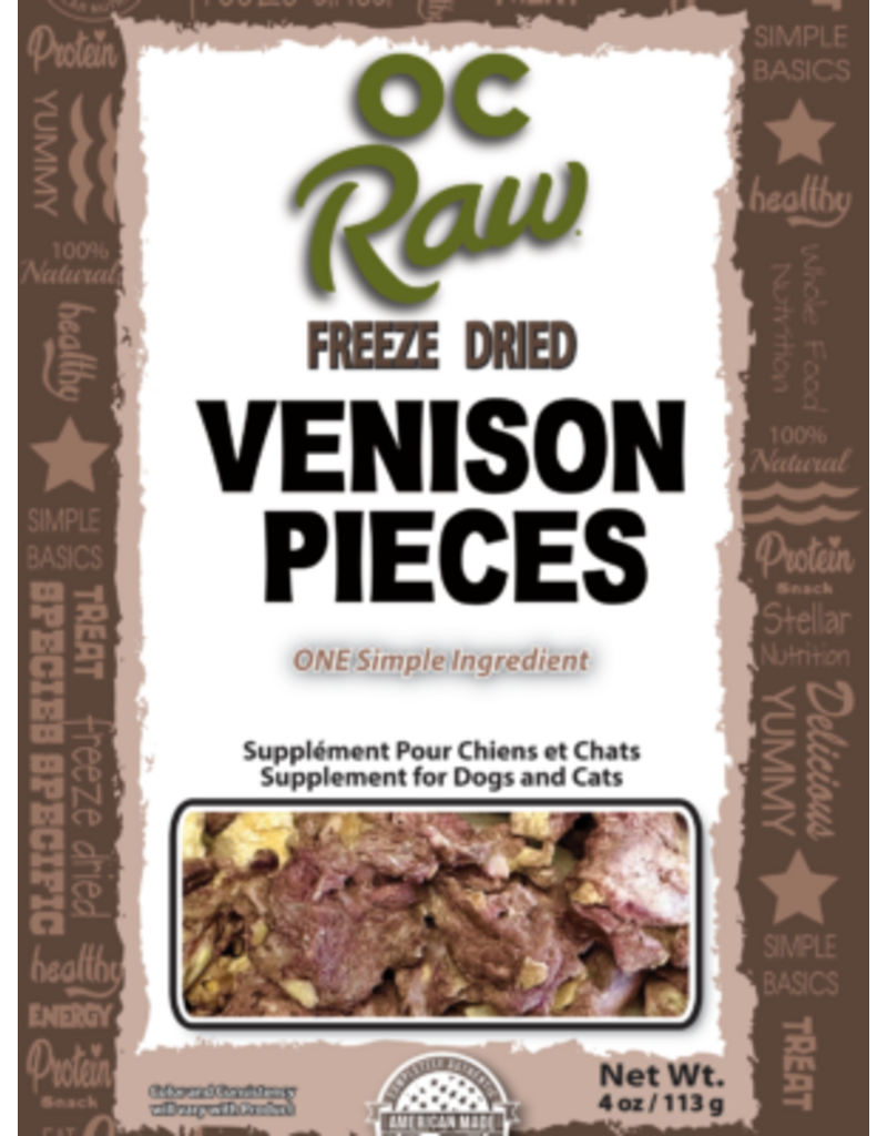 OC Raw OC Raw FD Venison 4oz