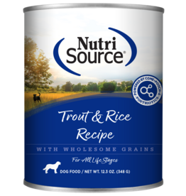 NutriSource NutriSource Trout and Rice 12oz