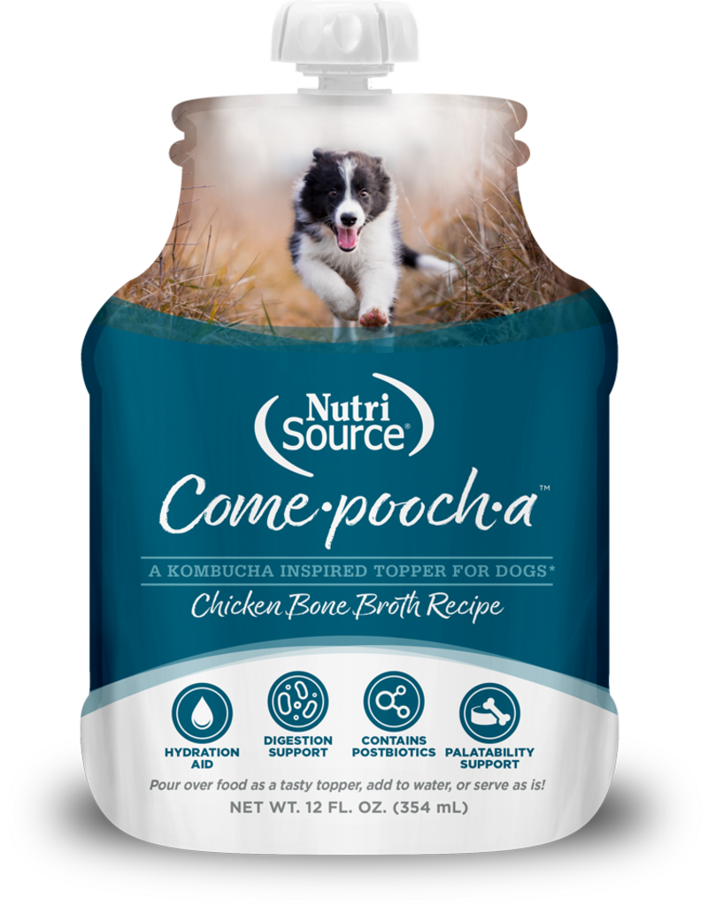 NutriSource Come-Pooch-A Chicken Broth 12oz