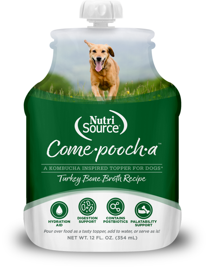 NutriSource  Come-Pooch-A Turkey Broth 12oz