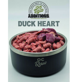 OC Raw OC Raw FD Duck Hearts 4oz