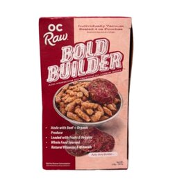 OC Raw OC Raw Bold Builder Ruby Beef 4oz Single