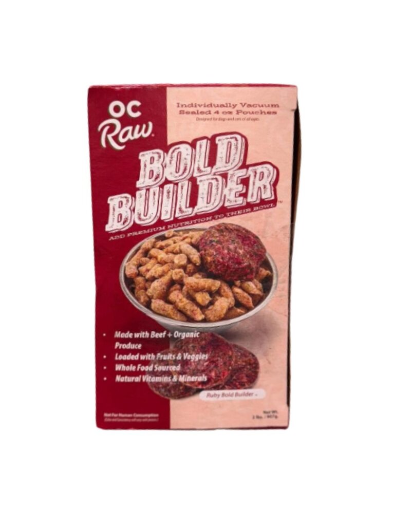 OC Raw OC Raw Bold Builder Ruby Beef 2lb