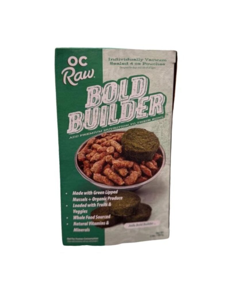 OC Raw OC Raw Bold Builder Jade Mussels 2lb
