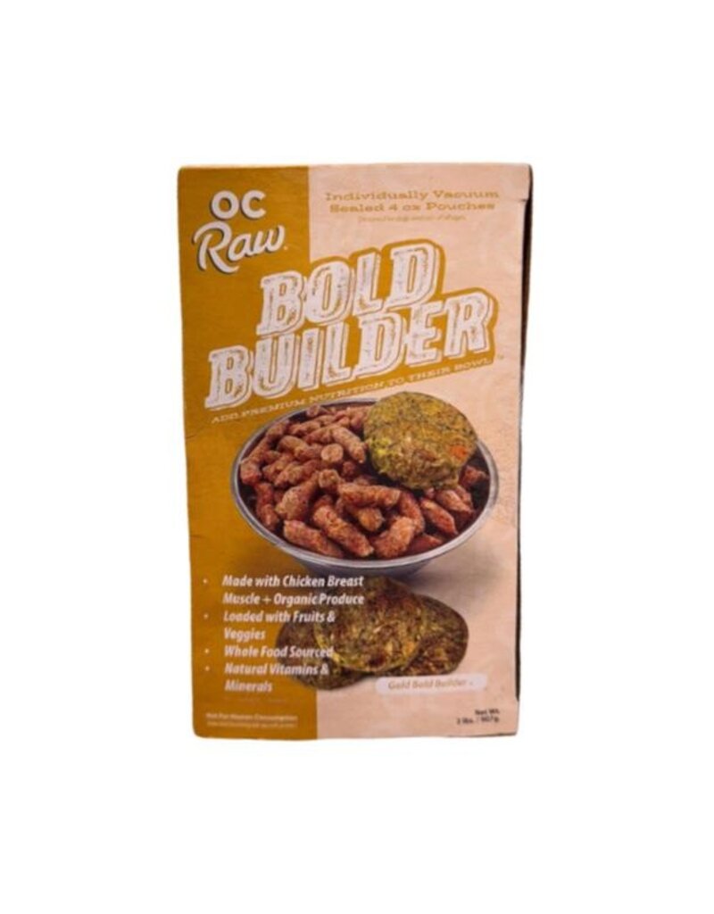 OC Raw OC Raw Bold Builder Gold Chicken 4oz Single