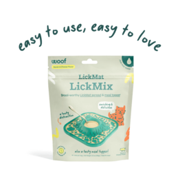 Woof Lick Mat Lickmix Bacon Cheese 5.5oz
