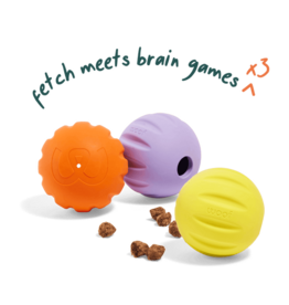 Woof Forager Flyball 3pk