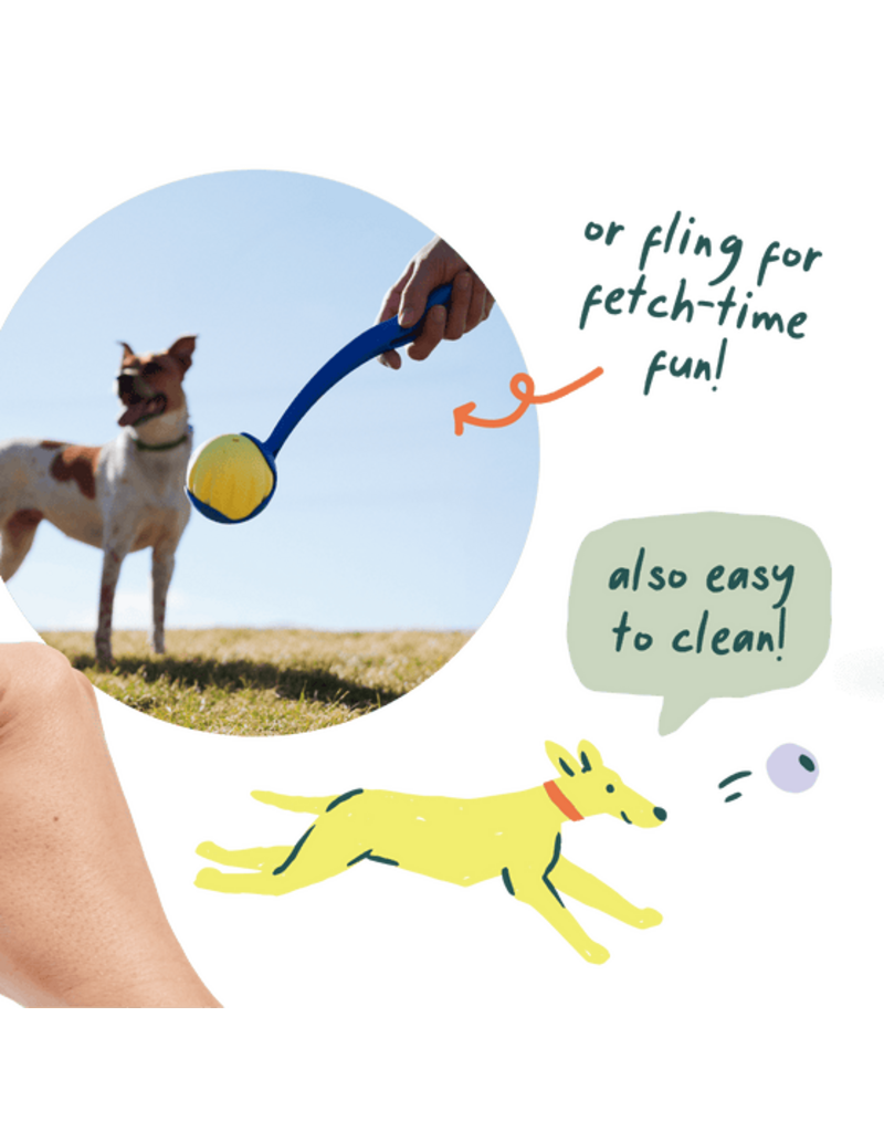 Woof Forager Flyball Yellow