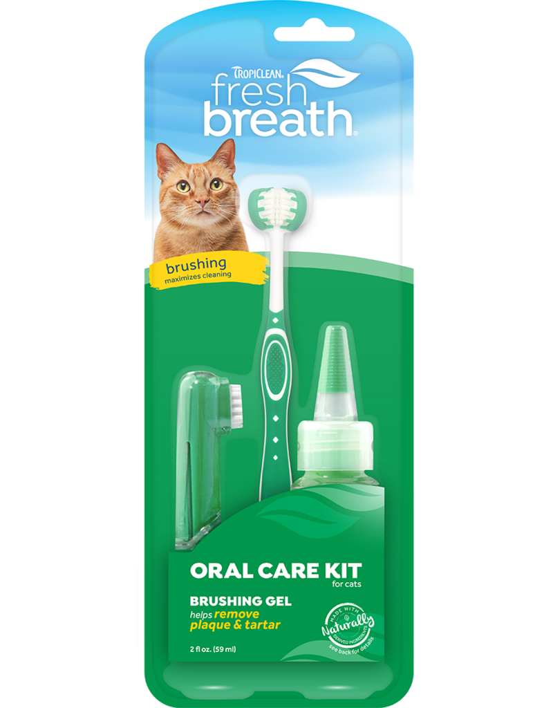 TropiClean Cat Total Care Dental Kit