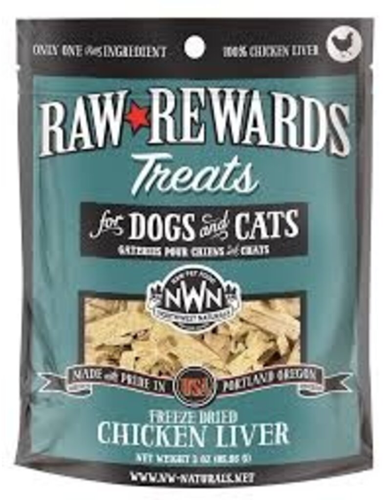 Northwest Naturals Raw Rewards Chicken Liver 3oz