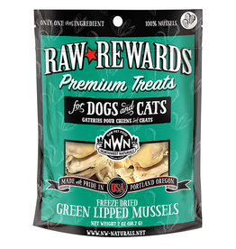 Northwest Naturals Raw Rewards Green Lipped Mussels 2oz