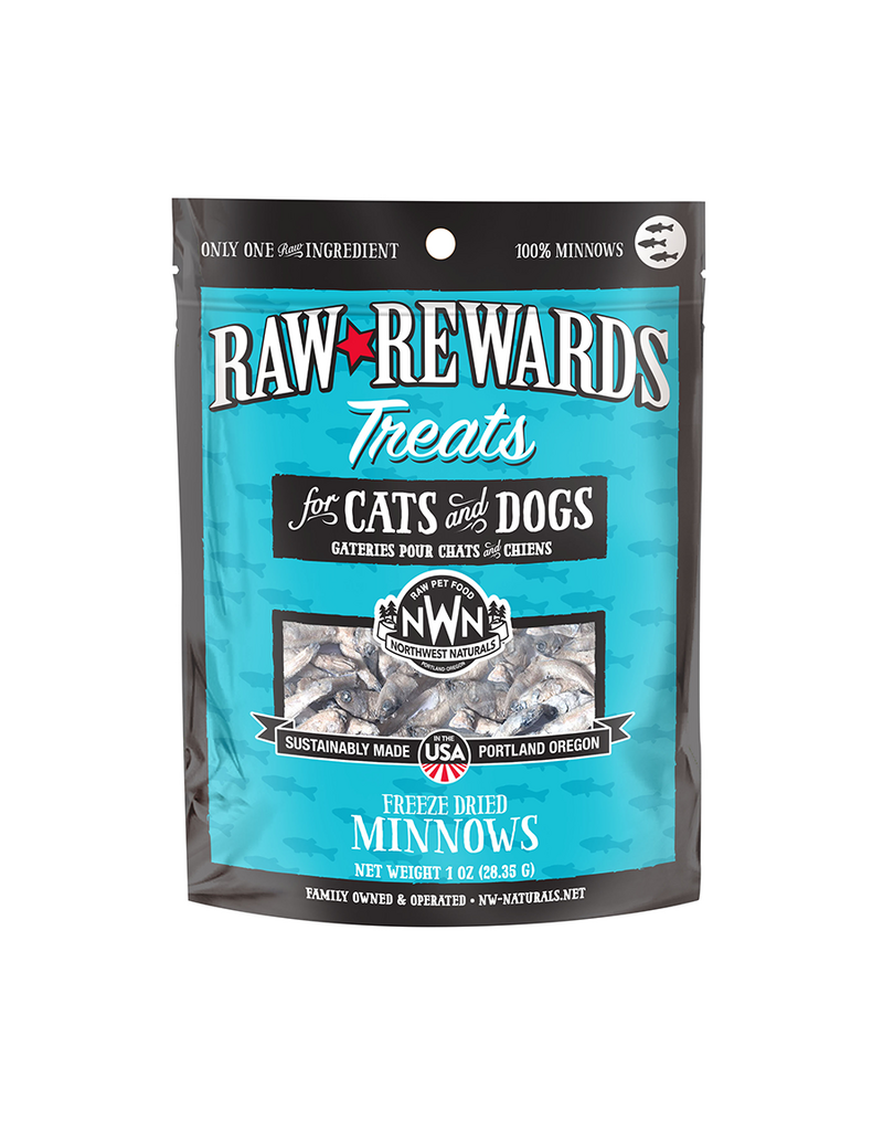 Northwest Naturals Raw Rewards Minnows 1oz