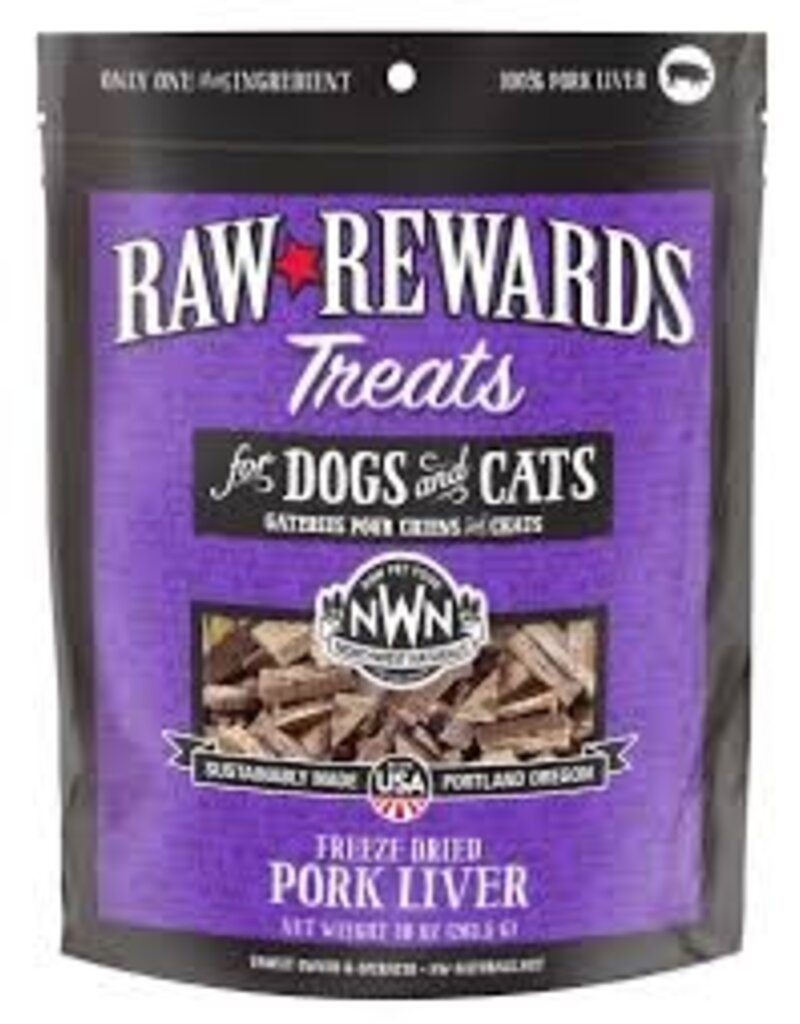 Northwest Naturals  Raw Rewards Pork  Liver 3oz