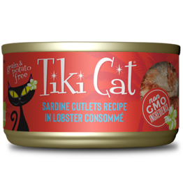 Tiki Cat Grill Sardine in Lobster Consomme 6oz