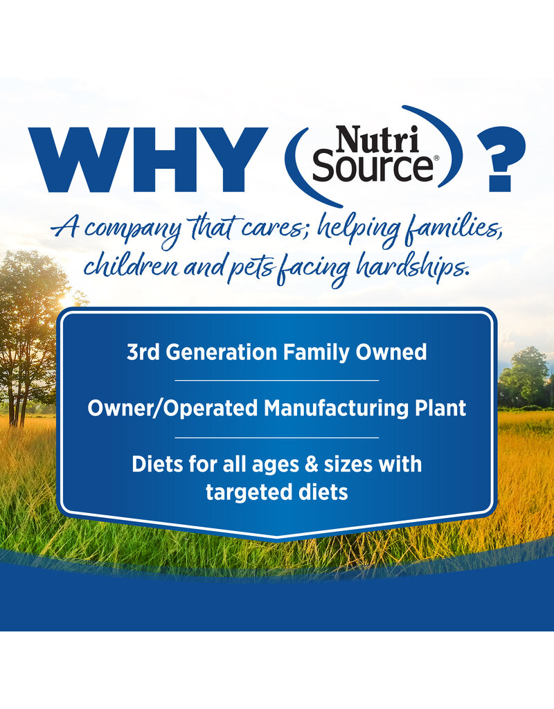 NutriSource Choice Whitefish & Rice 5lb