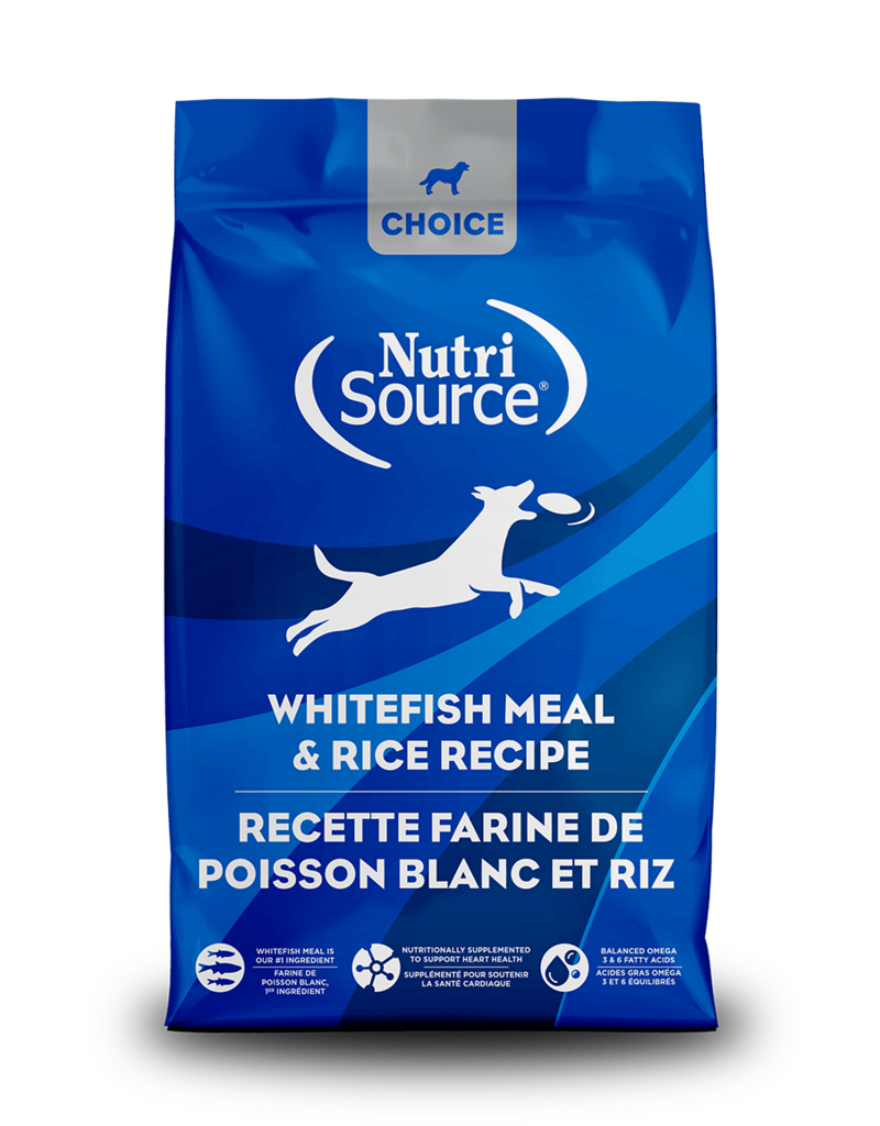NutriSource Choice Whitefish 40lbs