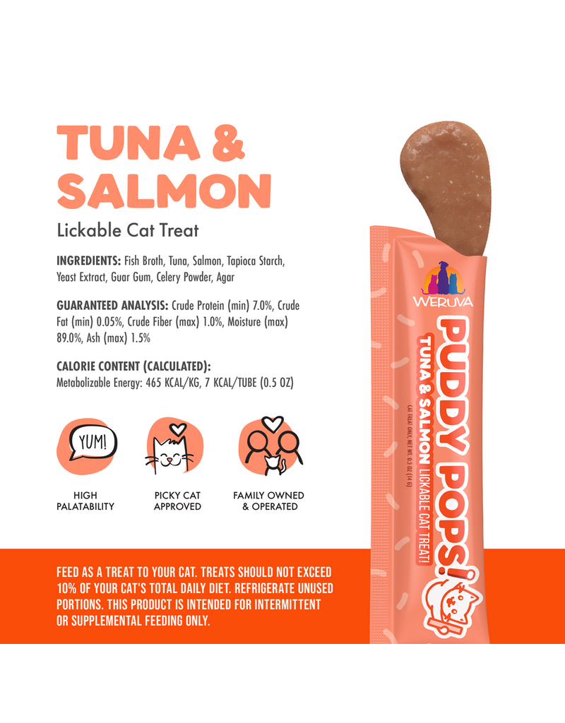 Weruva Puddy Pop Tuna Salmon